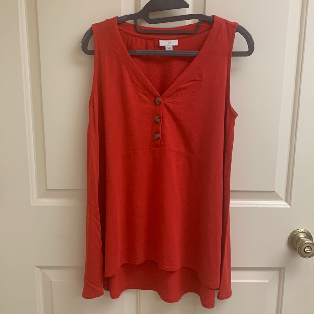 J Jill Sleeveless top Size S
